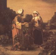 Barent fabritius The Expulsion of Hagar and Ishmael (mk33) oil on canvas